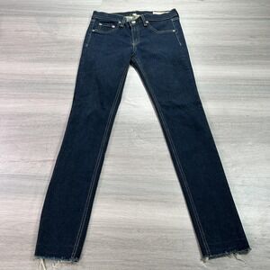 rag & bone Jeans Womens 28 Clean Indigo Legging Skinny Made‎ USA W1503M303